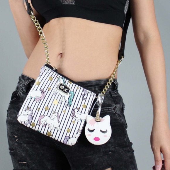 Luv Betsy Johnson unicorn crossbody